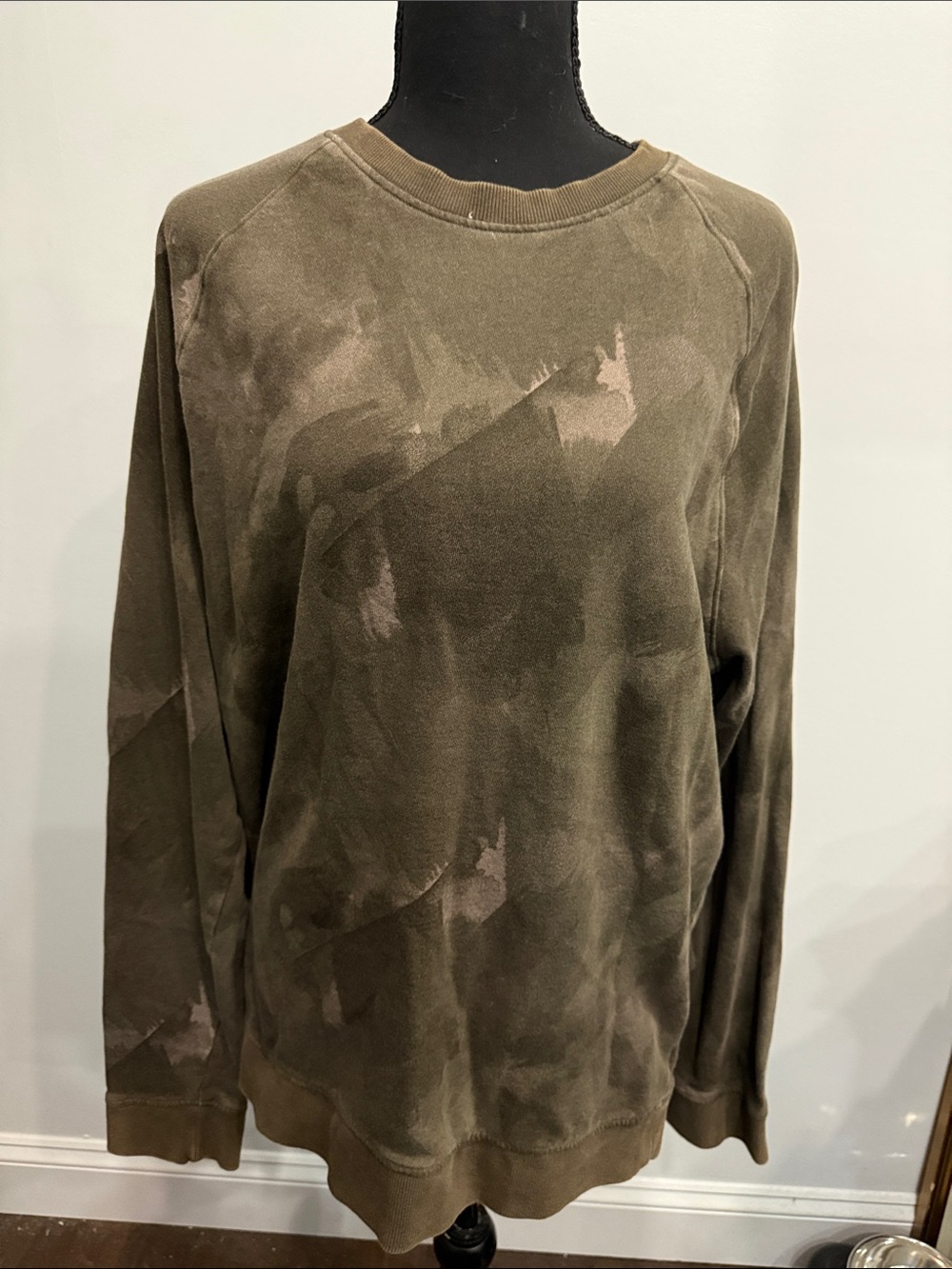 Goodfellow & Co Olive Camouflage Long Sleeve Shirt